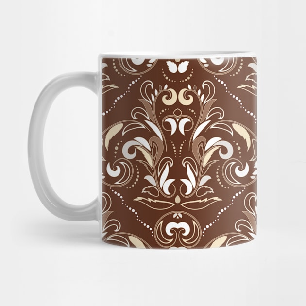 Decorative pattern in Baroque style by IrinaGuArt